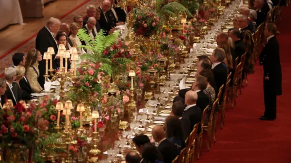 Το βασιλικό δείπνο στο Κάστρο του Ουίνδσορ: Το μενού και τα ποτά