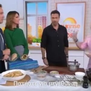 Ο Κωνσταντίνος Αργυρός πήγε σε πρωινή εκπομπή στην Αυστραλία και δοκίμασε σουβλάκι από… καγκουρό -Δείτε βίντεο  με την αντίδρασή του