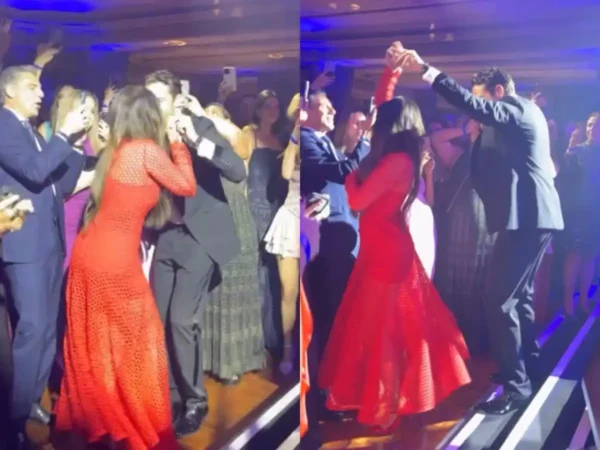 Κίμπερλι Γκίλφοϊλ: Χόρεψε με τον Κωνσταντίνο Αργυρό σε φιλανθρωπική εκδήλωση στο Λονδίνο (βίντεο)