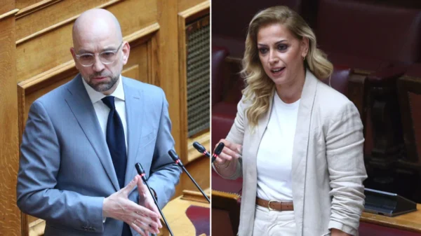 Ο Μπάρκας κατήγγειλε την Χρηστίδου για απειλή ξυλοδαρμού – Φαλλοκρατική αθλιότητα απαντά το Κίνημα Δημοκρατίας