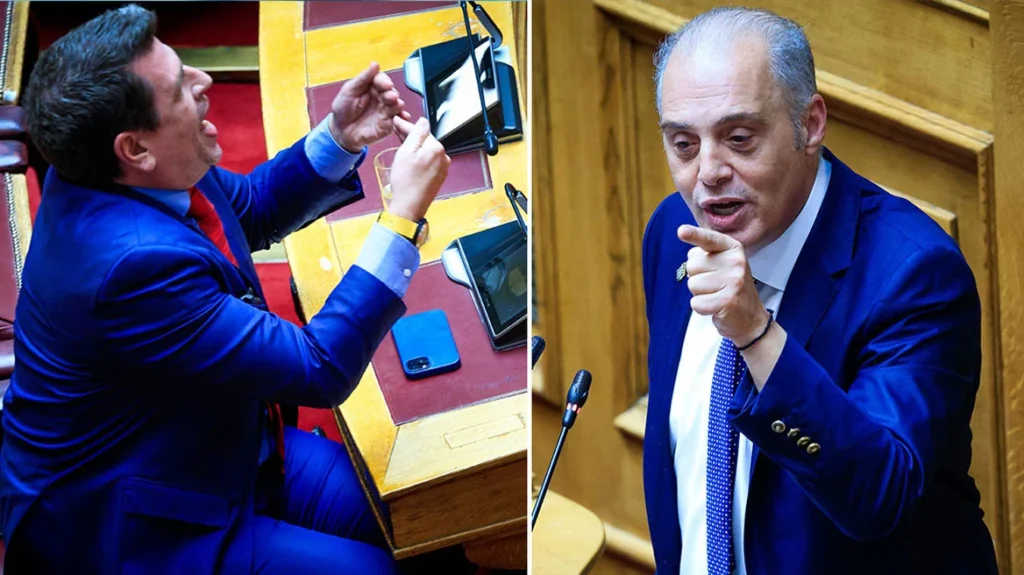 Βουλή – Επεισόδιο με Καιρίδη και Βελόπουλο: «Φέρε τα λεφτά από τη Γερμανία» – «Δεν θα βγεις ούτε βουλευτής» (βίντεο)