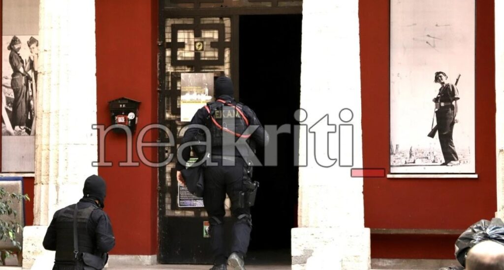 Ηράκλειο: Συνελήφθησαν 6  άτομα για την επίθεση κατά του Μάκη Βορίδη – Έφοδος της αστυνομίας στην κατάληψη του «Ευαγγελισμού»