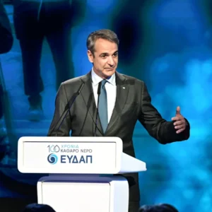 Μητσοτάκης: Το σχέδιο για την αντιμετώπιση της λειψυδρίας – Το έργο «Εύρυτος» και η δέσμευση ότι η ΕΥΔΑΠ θα παραμείνει στο Δημόσιο