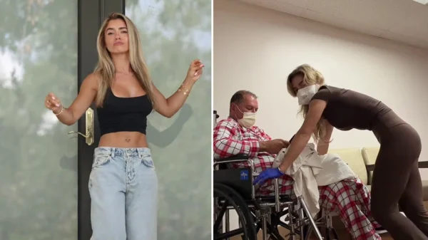 Αντιδράσεις προκαλεί influencer που χορεύει δίπλα στον άρρωστο πατέρα της μέσα στο νοσοκομείο και προβάλλει βίντεο