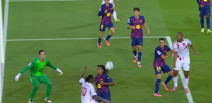 Champions League: Βαριά ήττα με 6-1 ο Ολυμπιακός από την Μπαρτσελόνα – Έμεινε με 10 και λύγισε