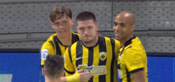 ΑΕΚ – Παναιτωλικός 1-0: Λυτρωτής Πινέδα στις καθυστερήσεις