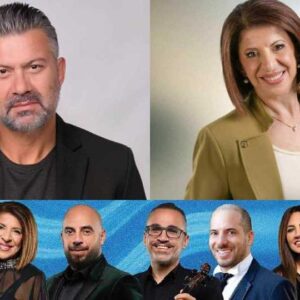 Τζένη Γεωργιάδη: Η υποψήφια του εθνικού τελικού της Eurovision προκάλεσε ντελίριο κεφιού σε μουσική σκηνή στον Κορυδαλλό (εικόνες)