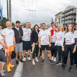 Με το μήνυμα «κάθε βήμα, μία νίκη» έτρεξαν οι εργαζόμενοι της ΕΡΤ στην ειδική διαδρομή των 5 χλμ