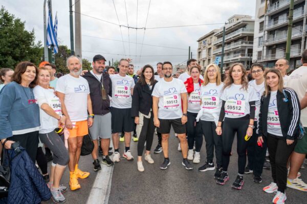 Με το μήνυμα «κάθε βήμα, μία νίκη» έτρεξαν οι εργαζόμενοι της ΕΡΤ στην ειδική διαδρομή των 5 χλμ