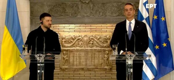 Μητσοτάκης: Η Ελλάδα κόμβος για το αμερικανικό LNG – Ζελένσκι: Ευχαριστώ την Αθήνα και τον Τραμπ (βίντεο)