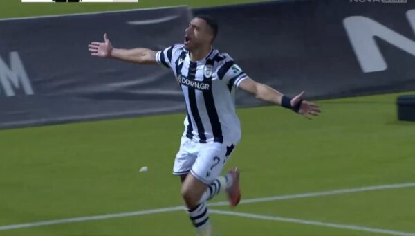 Λεβαδειακός – ΠΑΟΚ 2-3: Οι Θεσσαλονικείς νίκησαν με 10 παίκτες και λυτρωτή τον Γιακουμάκη