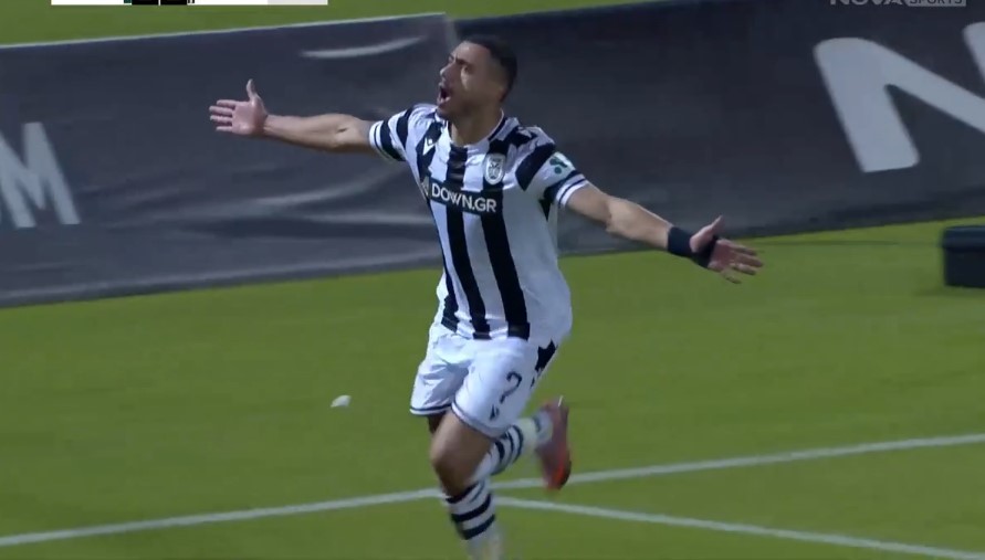 Λεβαδειακός – ΠΑΟΚ 2-3: Οι Θεσσαλονικείς νίκησαν με 10 παίκτες και λυτρωτή τον Γιακουμάκη