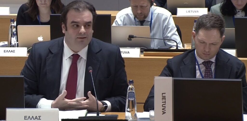 Κυριάκος Πιερρακάκης στο ECOFIN: «Ζητάμε παράταση στην εξαίρεση της φορολογίας καυσίμων για αγροτικό τομέα, ναυσιπλοΐα και αεροπλοΐα»