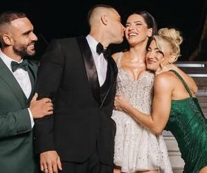 Iωάννα Τούνη: «Έχεις δει πιο ωραίο ζευγάρι με πιο ωραίους κουμπάρους;» – Νέες φωτογραφίες από το γάμο της κολλητής της