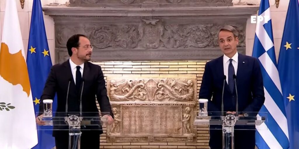 Μητσοτάκης: Ακολουθούμε την Κύπρο στα θέματα των γεωτρήσεων – Επικαιροποιούμε τις οικονομοτεχνικές παραμέτρους του καλωδίου με την Κύπρο (βίντεο)