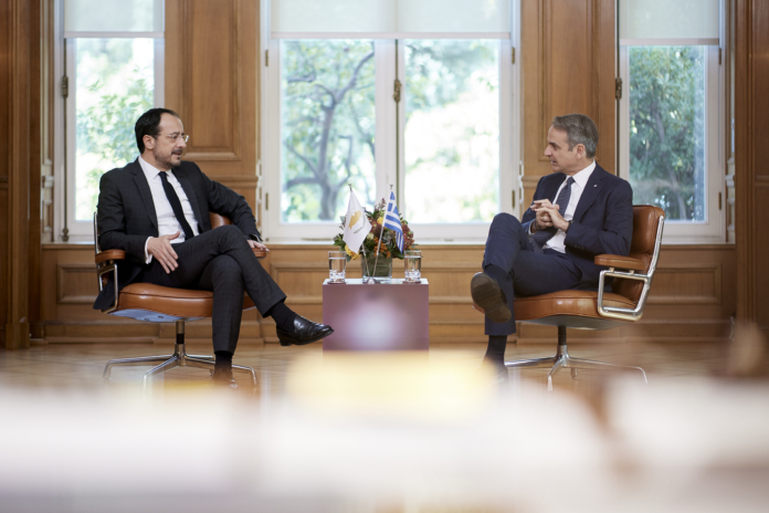 Μητσοτάκης: Είναι σημαντικό Ελλάδα και Κύπρος να μπορούμε να συντονιζόμαστε – Χριστοδουλίδης: Έχουμε μάθει πολλά από εσάς