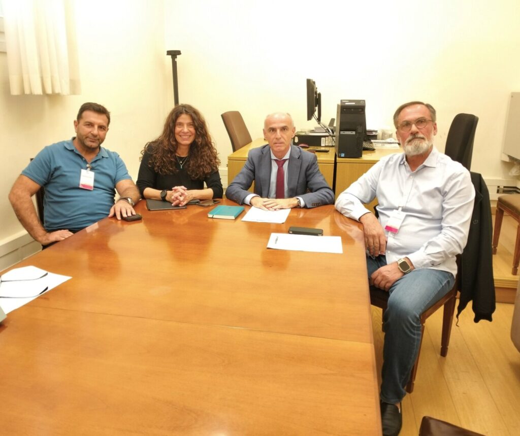 Συνάντηση της ΠΟΣΠΕΡΤ με Π. Τσαπανίδου και Γ. Γαβρήλου