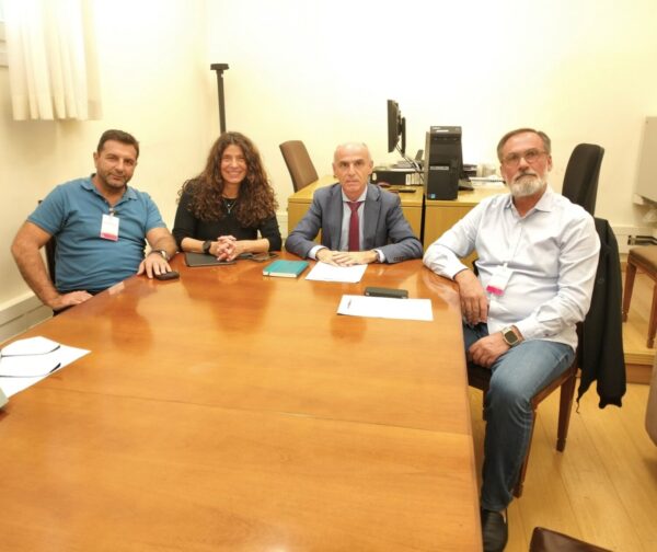 Συνάντηση της ΠΟΣΠΕΡΤ με Π. Τσαπανίδου και Γ. Γαβρήλου