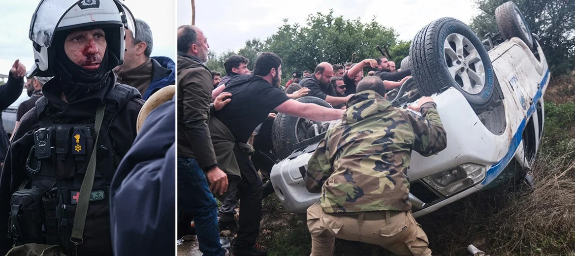Κρήτη: Ταυτοποιήθηκαν οι αγρότες που συμμετείχαν στα επεισόδια και τραυμάτισαν αστυνομικούς – Αντιμετωπίζουν βαριές κατηγορίες και για εγκληματική οργάνωση – Βίντεο