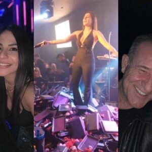 Ηλιάννα Ζέρβα: Κλέβει την παράσταση στη Θεσσαλονίκη στο πλευρό των Πάζη-Αντωνιάδη με φουλ λουλουδοπόλεμο (εικόνες +βίντεο)