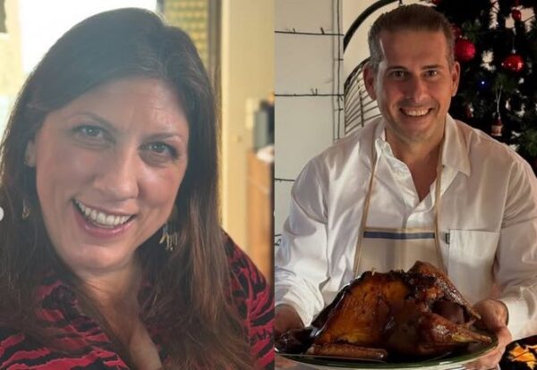 Διαμαντής Καραναστάσης: Ετοίμασε το Χριστουγεννιάτικο δείπνο για τη Ζωή Κωνσταντοπούλου και τα παιδιά του – Φωτογραφίες