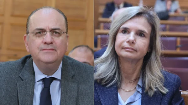 ΟΠΕΚΕΠΕ – Καβγάς στην εξεταστική για τις προσαγωγές στην Κρήτη: Συνελήφθη κουμπάρος του Ανδρουλάκη, λέει ο Λαζαρίδης – Στέλεχος της ΝΔ ο αρχηγός, απαντά η Αποστολάκη