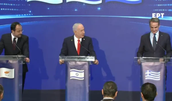 Οι κοινές δηλώσεις Μητσοτάκη – Νετανιάχου – Χριστοδουλίδη – « Όσοι φαντασιώνονται ότι θα επαναφέρουν  την αυτοκρατορία τους, να το ξεχάσουν» το μήνυμα Νετανιάχου στην Τουρκία