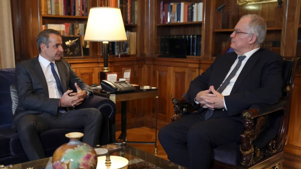 Μητσοτάκης σε Τασούλα: Είμαι αισιόδοξος ότι μέσα στις επόμενες ημέρες θα έχουμε εκτόνωση της κατάστασης με τους αγρότες