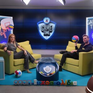 O Γιώργος Παπαγεωργίου στο Game Time στέλνει διπλά χαμόγελα στα παιδιά με τα Ευχοστολίδια του ΟΠΑΠ