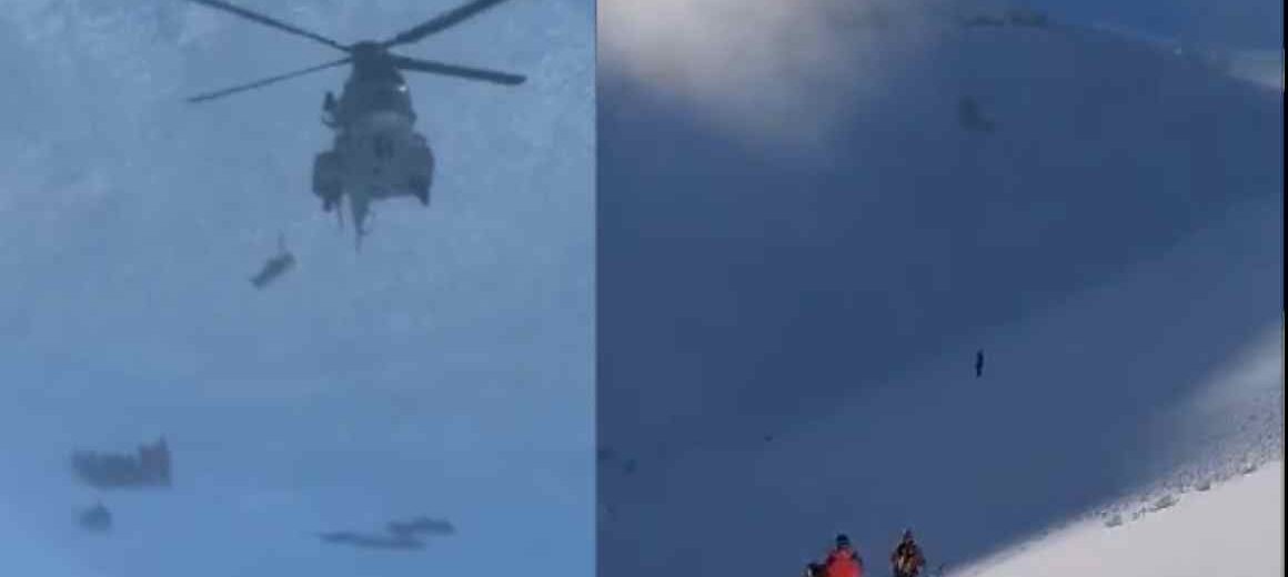 Βαρδούσια: Βίντεο-ντοκουμέντο από την επιχείρηση ανάσυρσης των τεσσάρων ορειβατών