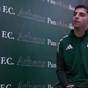 «Πράσινος» και επίσημα ο Παύλος Παντελίδης – «Δικαίωση η μετεγγραφή μου στον Παναθηναϊκό» (βίντεο)