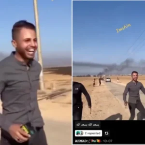 H Ελλάδα ανακαλεί το άσυλο από Παλαιστίνιο που πανηγύριζε μαζί με τρομοκράτες της Χαμάς τις σφαγές στο Ισραήλ – Δείτε φωτογραφίες