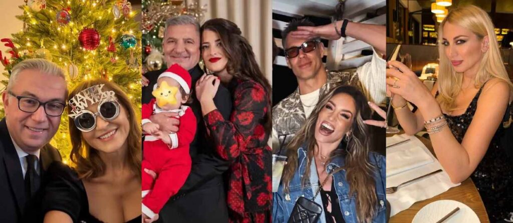 Πώς υποδέχτηκαν οι celebrities το νέο έτος – Οι φωτογραφίες  από τις εξορμήσεις και τα ρεβεγιόν (φωτογραφίες & βίντεο)