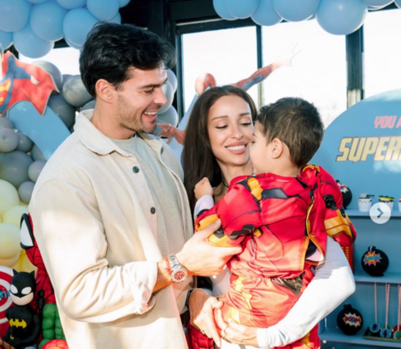 Eλένη Φουρέϊρα :  Φωτογραφίες από το πάρτι του γιού της  για τα γενέθλια του