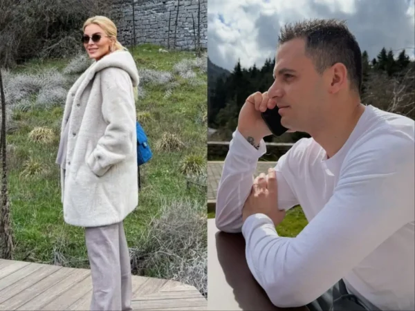 Κατερίνα Καινούργιου – Παναγιώτης Κουτσουμπής:  Νέες φωτογραφίες από την εκδρομή τους  στην Αρκαδία