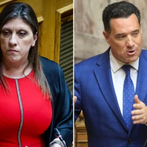 Άγριο επεισόδιο στη Βουλή με την Ζωή Κωνσταντιπούλου: Αποκάλεσε «ελεεινό υποκείμενο» τον Γεωργιάδη -«Είμαι αυτός που θα σε βάλει φυλακή» απάντησε ο υπ. Υγείας (βίντεο)