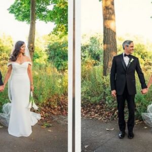 Μάρω Λύτρα:  Νέες φωτογραφίες  με τον σύζυγό της από τον γάμο τους