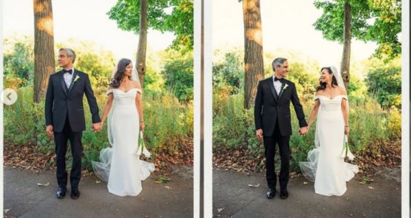 Μάρω Λύτρα:  Νέες φωτογραφίες  με τον σύζυγό της από τον γάμο τους