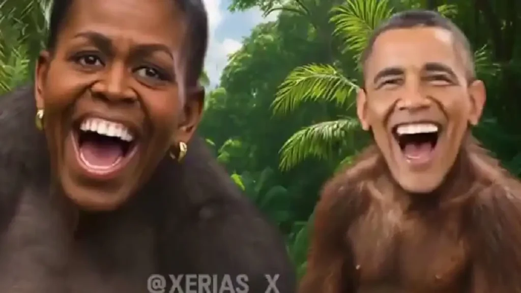 Σάλος με την ανάρτηση Τραμπ: Δημοσίευσε βίντεο που απεικονίζει τους Ομπάμα ως πιθήκους