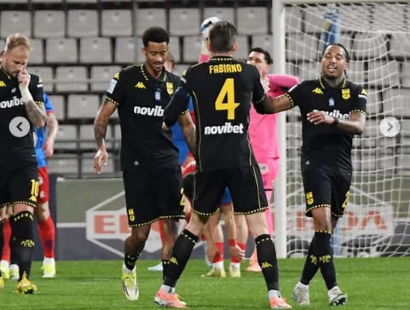 Βόλος – Άρης 1-1: Πήραν το βαθμό αλλά έχασαν ευκαιρία 6άδας οι γηπεδούχοι