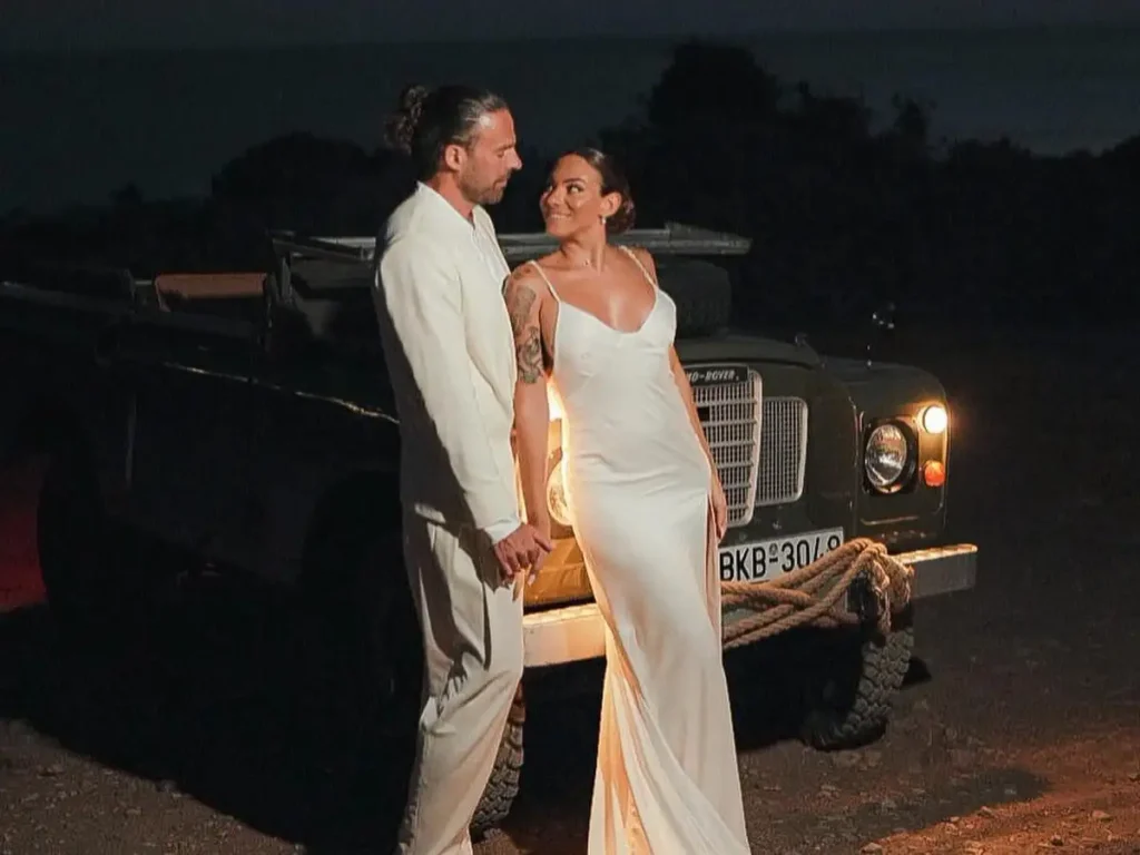 Ευρυδίκη Βαλαβάνη:  Οι ευχές και τρυφερή φωτογραφία με τον Γρηγόρη Μόργκαν και τον 8 μηνών γιο τους