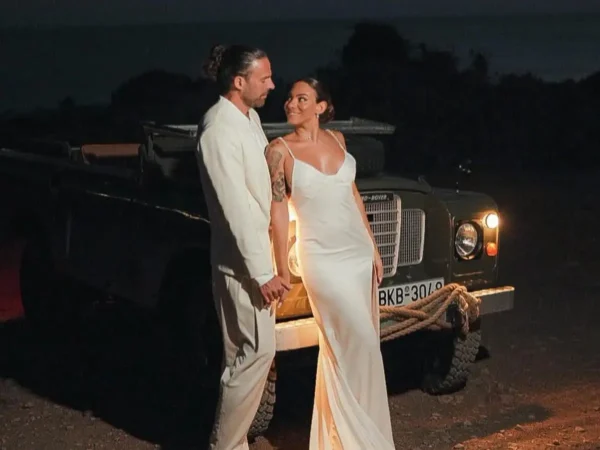 Ευρυδίκη Βαλαβάνη:  Οι ευχές και τρυφερή φωτογραφία με τον Γρηγόρη Μόργκαν και τον 8 μηνών γιο τους