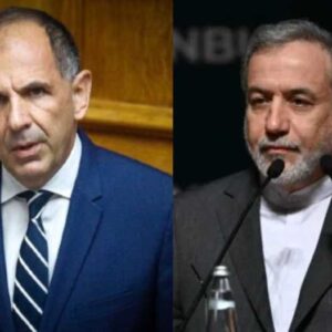 Γεραπετρίτης σε Αραγτσί: Αδιανόητο να θεωρείται η Ελλάδα εχθρική χώρα, ζητάμε να επιτραπεί η έξοδος των ελληνικών πλοίων από τον Περσικό Κόλπο