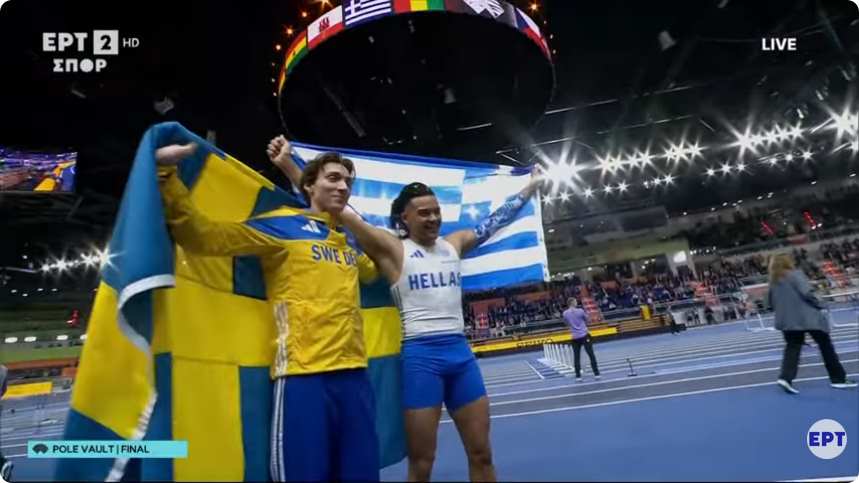 Εμμανουήλ Καραλής: Ασημένιο μετάλλιο με άλμα στα 6,05μ στο Παγκόσμιο πρωτάθλημα – Χρυσός ο Ντουπλάντις με 6,25μ – Δείτε  βίντεο