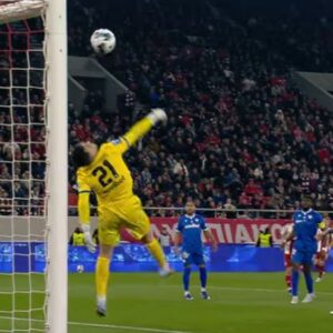 Ο Ολυμπιακός έμεινε στο 0-0 με την ΑΕΛ –  Δείτε τα highlights