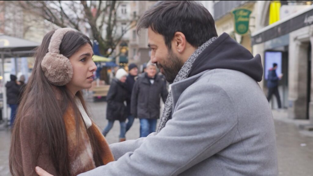 «Η γη της ελιάς»: Η Βασιλική βλέπει τον Στέφανο με άλλη γυναίκα και η ζήλια την κυριεύει