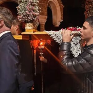 Γιώργος Τσαλίκης: Κρατήσαμε με τους γιους μου, τον Νικόλαο Ντε Γκρες και άλλους πιστούς τον Επιτάφιο – Βίντεο