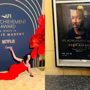 Δέσποινα Μοίρου: Η διεθνής ηθοποιός τίμησε τον Eddie Murphy ως vip καλεσμένη στην χολιγουντιανή γιορτή του στο Λος Άντζελες (εικόνες+βίντεο)