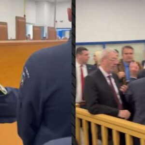 Τα βίντεο της Κωνσταντοπούλου στα social media  μέσα κι έξω από την αίθουσα της δίκης για τα Τέμπη