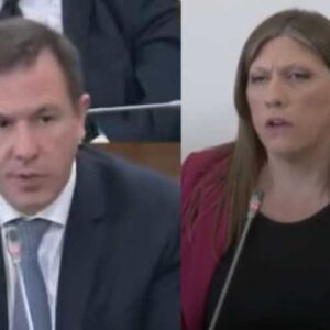 Έξαλλος  ο Δουδωνής με Κωνσταντοπούλου: «Δεν δέχομαι μομφή» – «Μη μου χτυπάτε τα χέρια σας» φώναζε η πρόεδρος της Πλεύσης Ελευθερίας